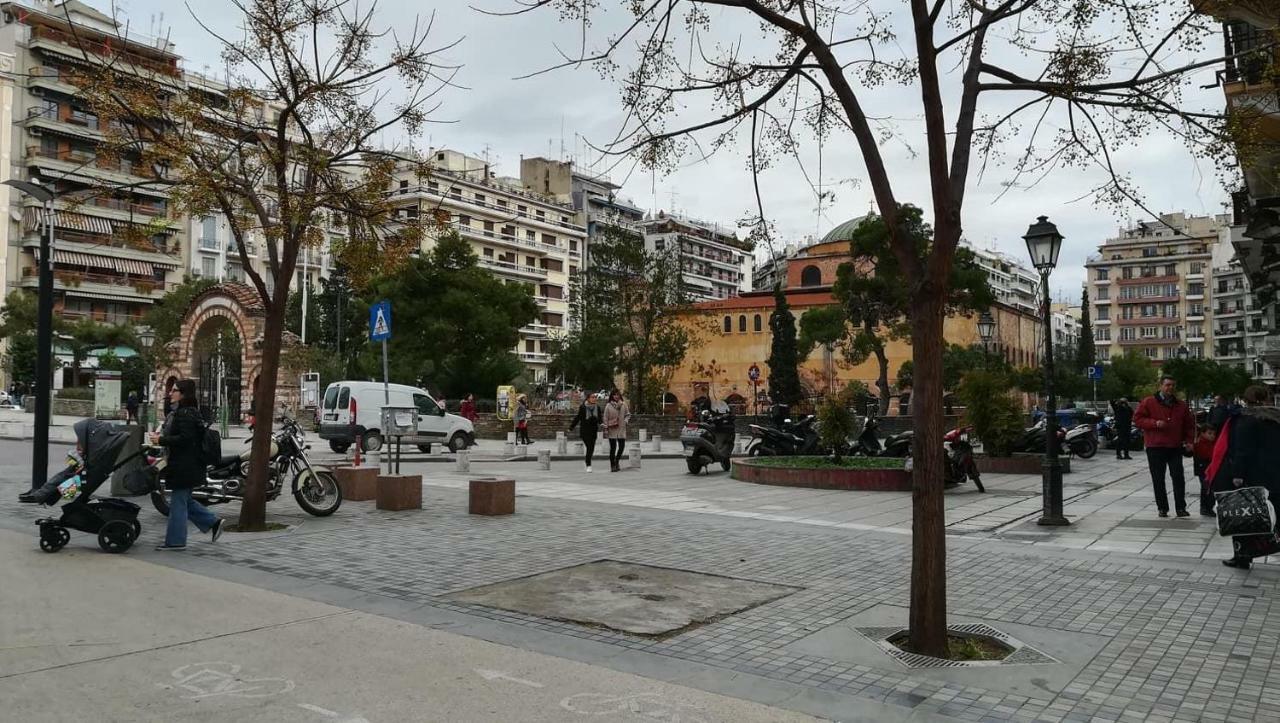 Apartament Agia Sofia'S Down Town Flat Saloniki Zewnętrze zdjęcie