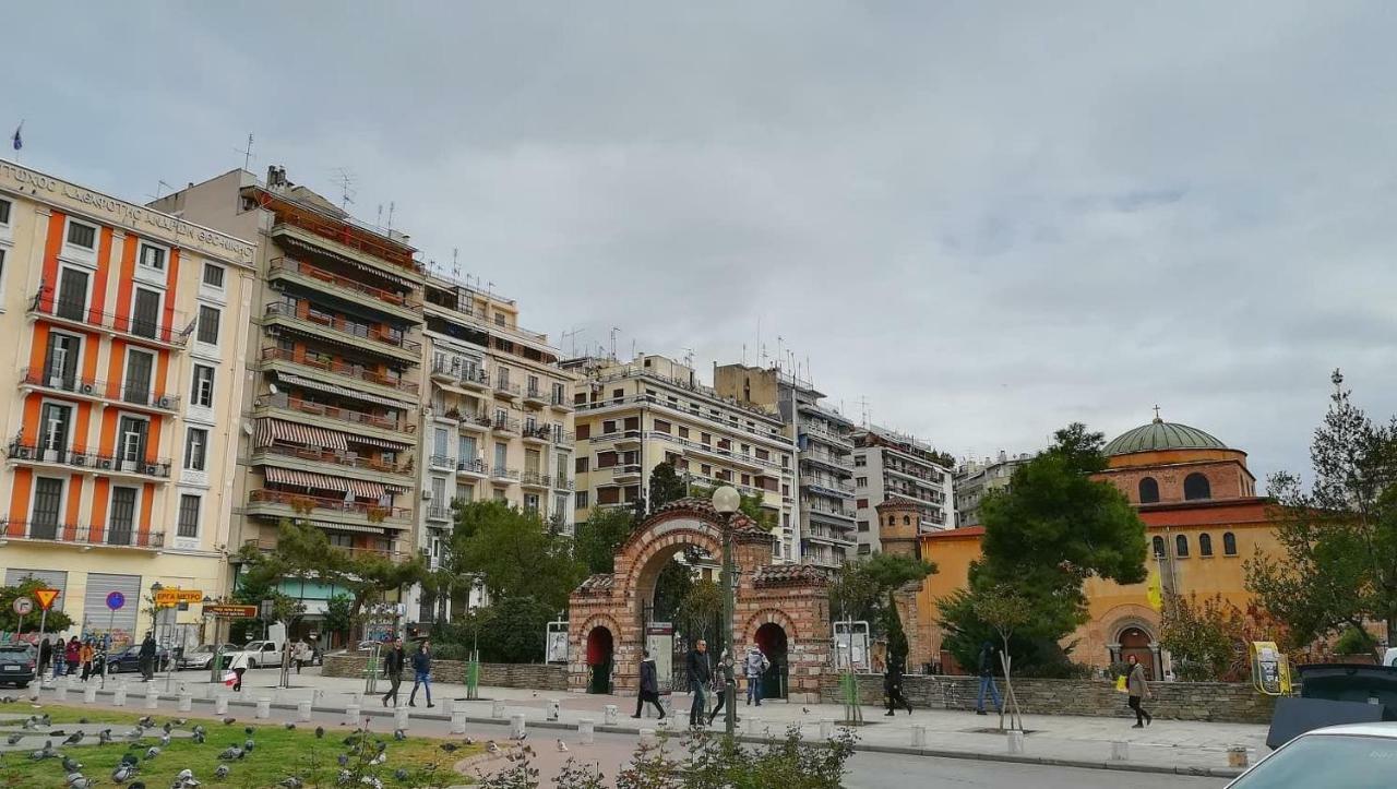 Apartament Agia Sofia'S Down Town Flat Saloniki Zewnętrze zdjęcie