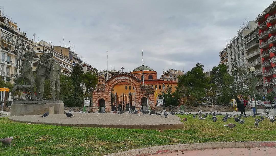 Apartament Agia Sofia'S Down Town Flat Saloniki Zewnętrze zdjęcie